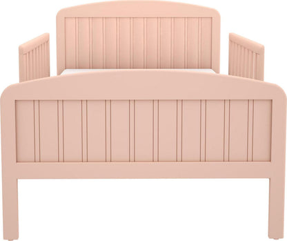 BK Furniture Harrisburg XL Wooden Toddler Bed in Clay