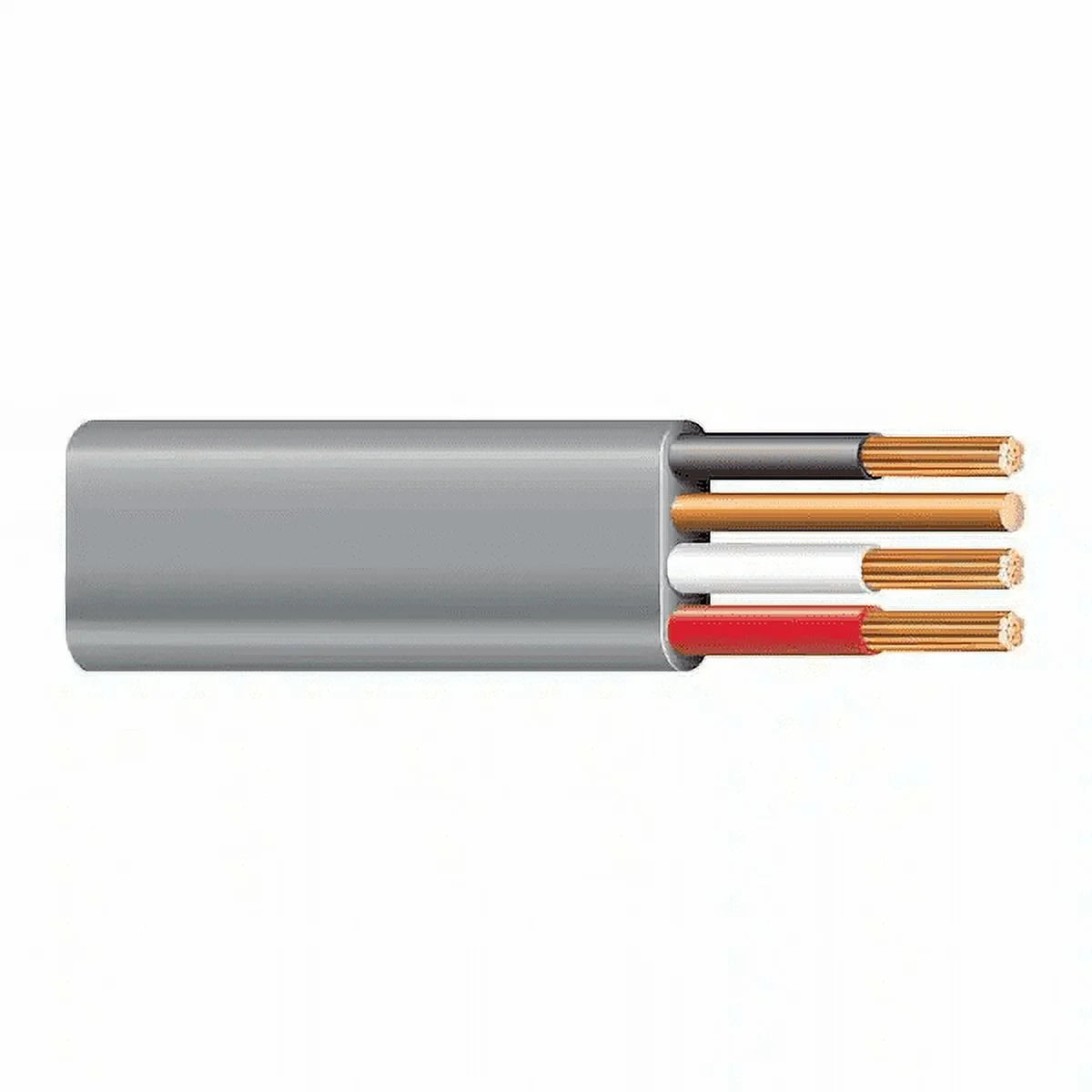 100' 8/3 UF-B Wire Copper Underground Feeder Cable With Ground Gray 600V