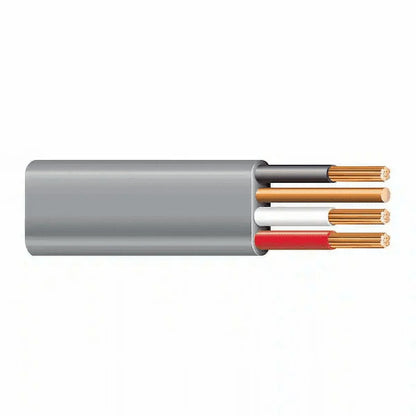 100' 8/3 UF-B Wire Copper Underground Feeder Cable With Ground Gray 600V