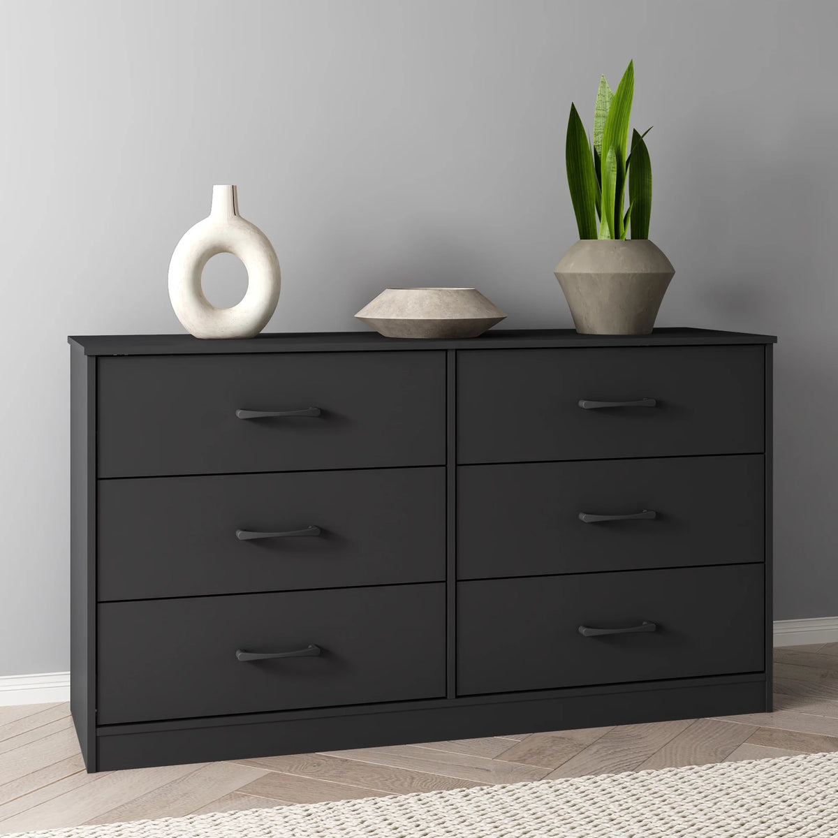 Mainstays Ardent 6 Drawer Dresser, White