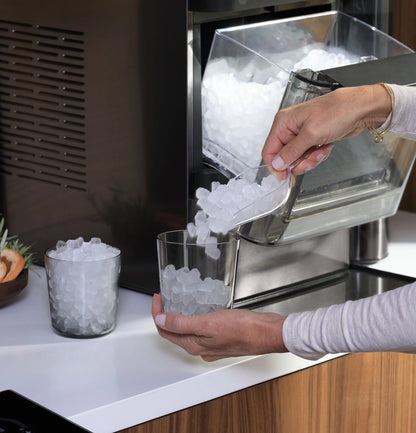 GE Appliances Opal 2.0 Countertop Nugget Ice Maker, 38 lb Maximum Output, Industrial