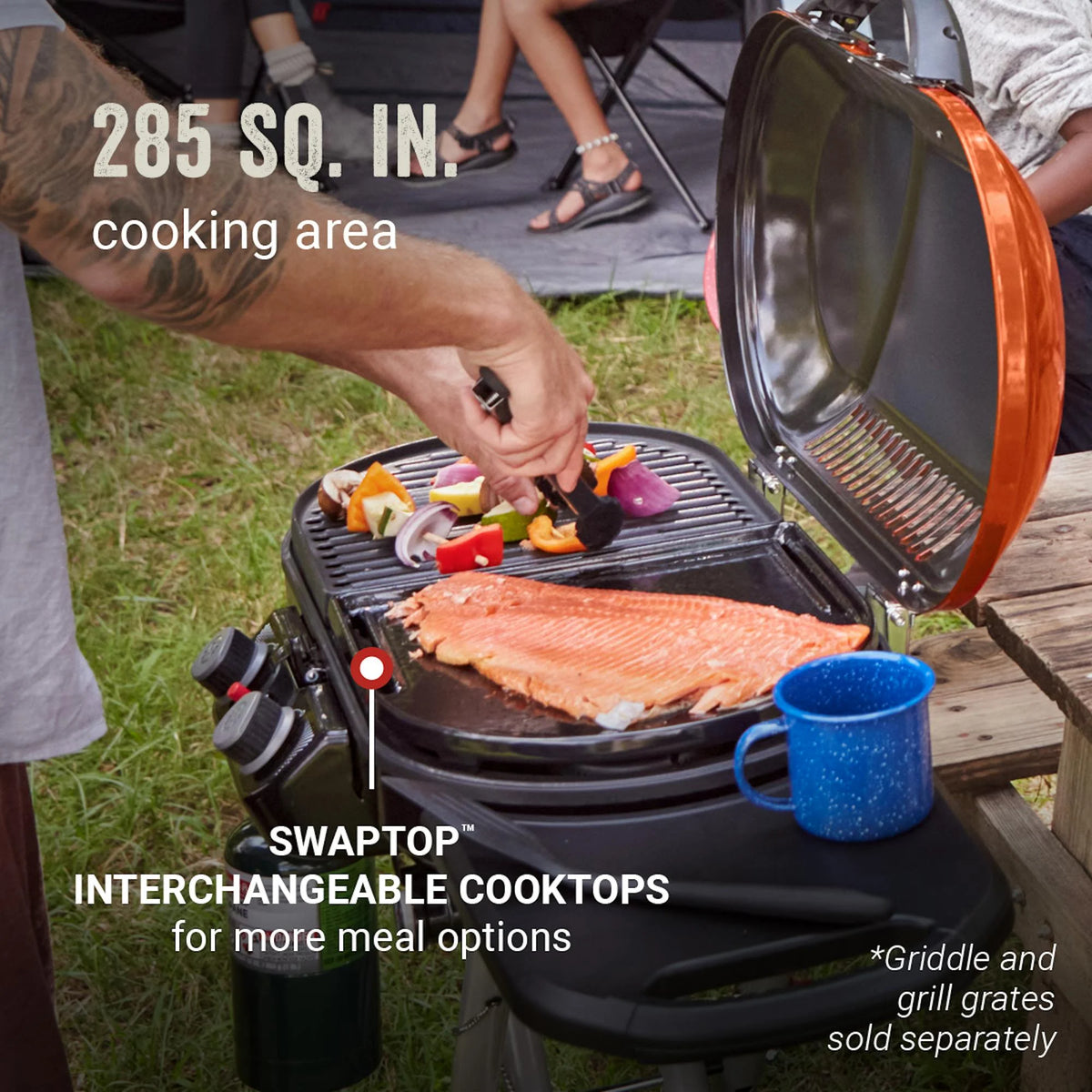 Coleman RoadTrip? X-Cursion 2 Burner Propane Gas Portable Grill