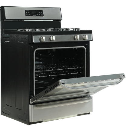 Element 30 Inch 4 Burners 5.2 cu. ft. Freestanding Gas Range, Stainless Steel