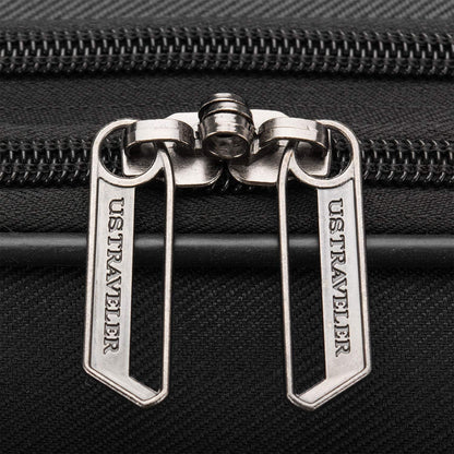 U.S. Traveler Aviron Bay Expandable Softside Luggage with Spinner Wheels, Navy, 31" Checked Large
