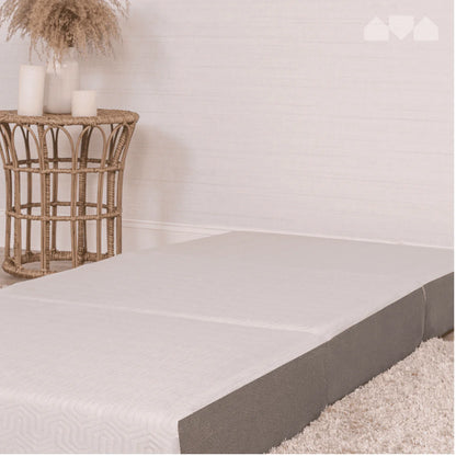 Milliard 6-Inch Memory Foam Tri Folding Mattress with Ultra Soft Removable Cover and Non-Slip Bottom (75 Inches x 31 Inches) Cot Size