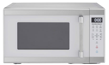 Hamilton Beach 1.1 Cu. Ft. Microwave Oven, Countertop, Black and Stainless Steel