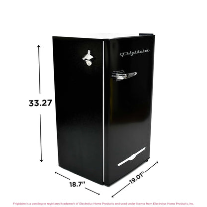 Frigidaire EFR376-C-PINK 3.2-Cu.-Ft. 65-Watt Retro Bar Fridge with Side Bottle Opener (Pink)
