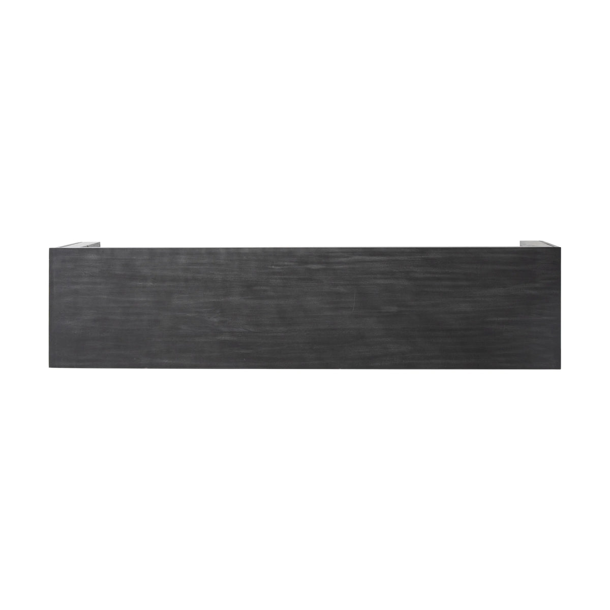 Noble House Krislynn Farmhouse Acacia Wood Dining Bench, Black