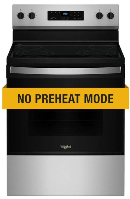 WHIRLPOOL WFES3030RS  FREESTANDING SMOOTHTOP ELECTRIC RANGE