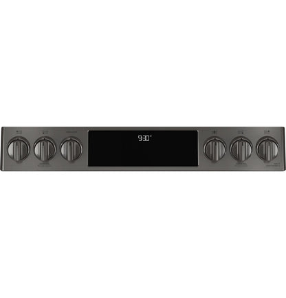 GE APPLIANCES PGS930BPTS slide in gas range