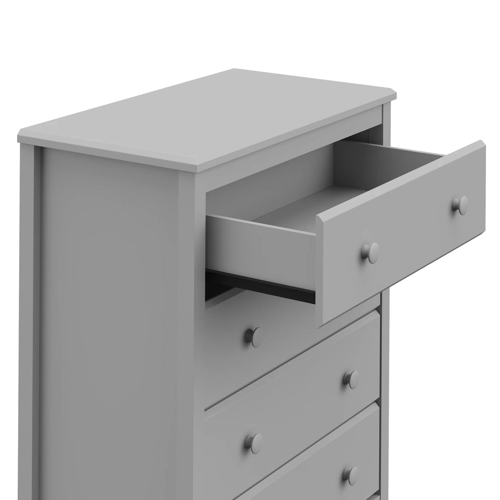 Storkcraft Alpine 4 Drawer Nursery Dresser, White
