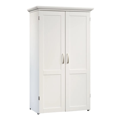 Sauder Craft & Sewing Armoire in Soft White, Soft White Finish