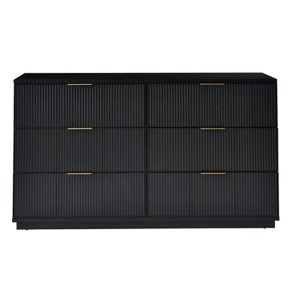 Better Homes and Gardens Lillian 6 Drawer Dresser, White