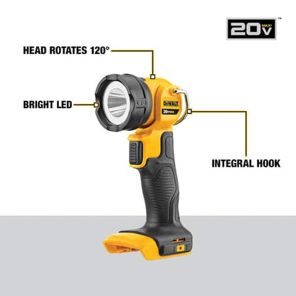 20V MAX Cordless 7 Tool Combo Kit with TOUGHSYSTEM Case, (1) 20V 4.0Ah Battery and (2) 20V 2.0Ah Batteries