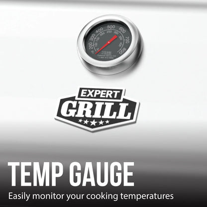 Expert Grill 5 Burner Propane Gas Grill with Side Burner