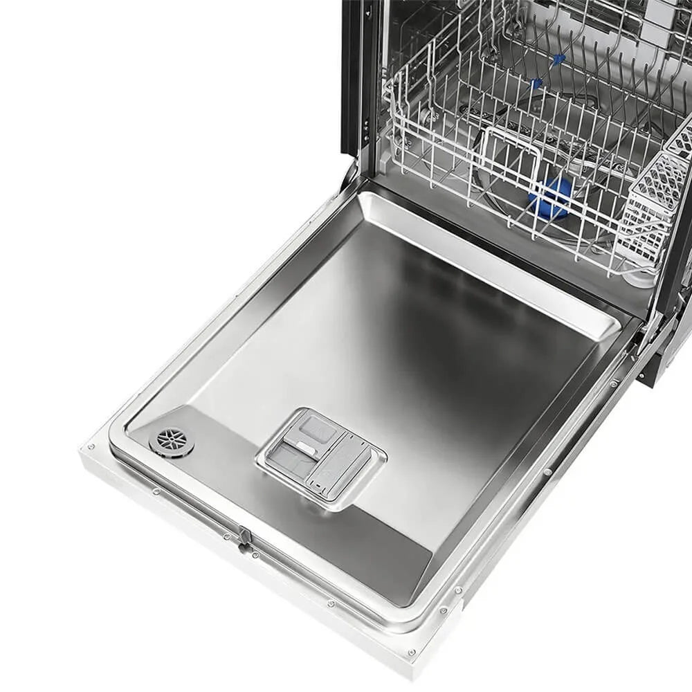 MIDEA 24" Front Control Dishwasher, 52 dBA, Hybrid Tub