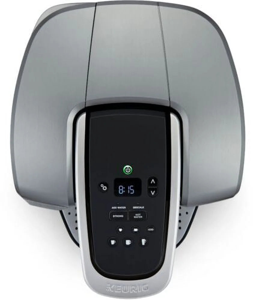 Keurig - K-Elite Single Serve K-Cup Pod Coffee Maker - Brushed Silver