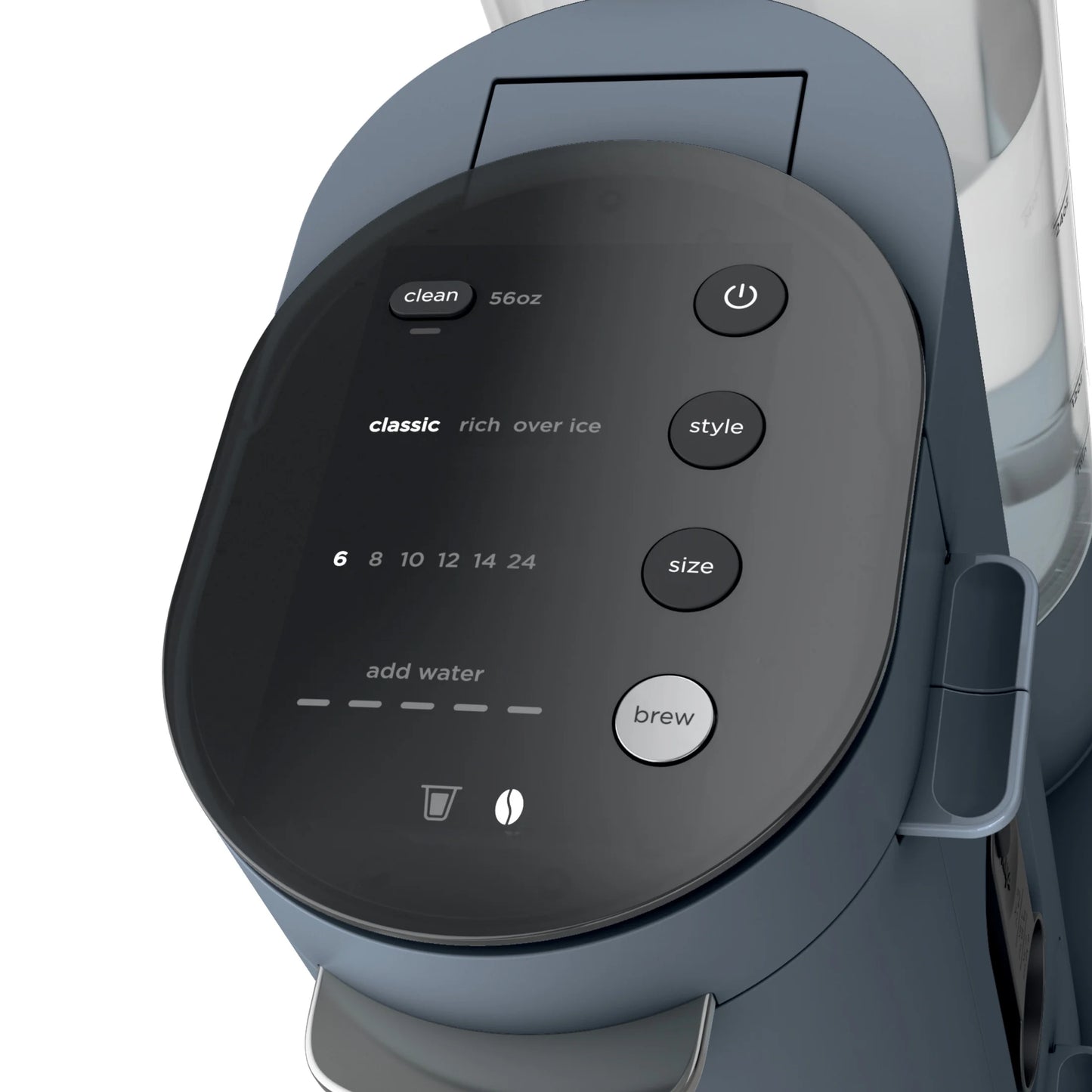 Ninja Pods & Grounds Single-Serve Coffee Brewer, Steam Grey
