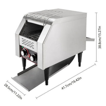 Commercial Industrial Conveyor Toaster Bread Baking Machine 150Slices/Hour