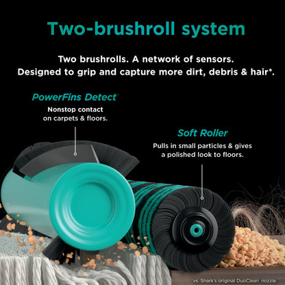 Shark POWERDETECT Corded Stick Vacuum, DuoClean & Odor Neutralizer Technology