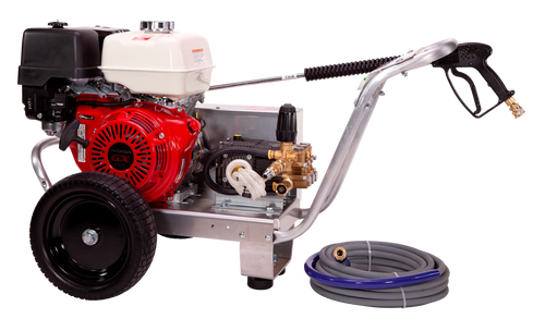 Pressure-Pro Eagle II Series 4000 PSI 4.0 GPM Gas Cold Water Belt Driven Pressure Washer with Honda GX390 Engine, AR Pump