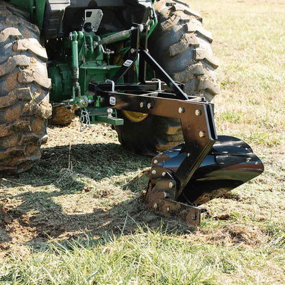 Titan Attachments 3 Point 21" Double Bottom Moldboard Turn Plow Fits Category 1 Tractors, Tow-Behind Dual Turning Plow Rotates Soil to Aerate, Tillage, Soil Prep