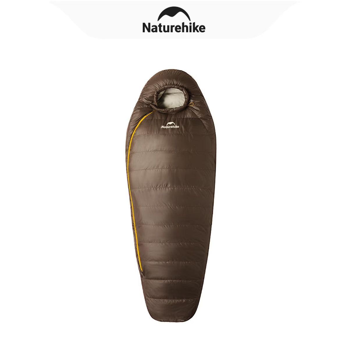 Naturehike, Mummy Sleeping Bag, Pro Outdoor Down Sleeping Bag for Cold Weather,  Water Repellent Sleeping bag with Compression Sack, High Fluffy Duck Down Filling,  For Hiking/Travel/Expedition