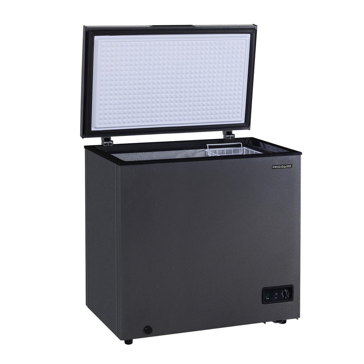 Frigidaire, 5.0 Cu. ft. Chest Freezer, Black Granite Design