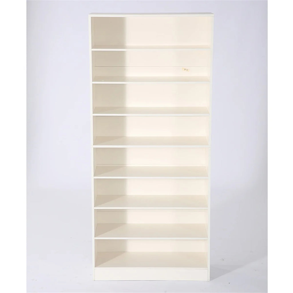 Hommoo Modern Wood Freestanding Shoe Cabinet, 8 Tiers 40-45 Pairs Shoe Storage Rack Organizer for Entryway, Gray