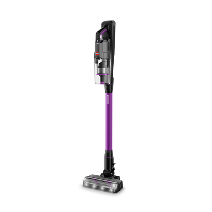BISSELL PowerClean FurFinder 200W Self-Standing Cordless Stick Vacuum, Carpet, Area Rugs, Hard Floor, Upholstery, Strong Suction, Removeable Battery, LED Headlights, Up to 40 minute run time, 4031