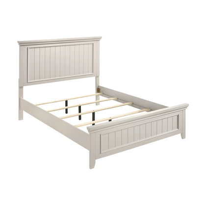 DreamBuck Queen Size Bed Frame, Platform Bed Frame with Headboard, Queen Size Bed Frame with Strong Wooden Slats, Queen Frame for Teens, Adults, Modern Bed Frame for Bedroom, No Box Spring Needed