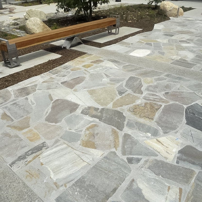 Flagstone Patio Pavers, Natural Stepping Stone, Driveway & Walkway Rock