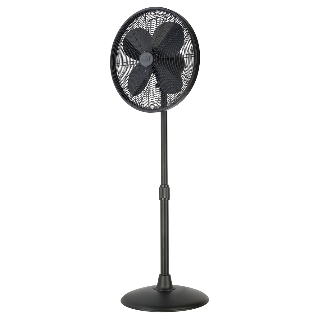 Good Housekeeping 16" 3-Speed Oscillating Pedestal Fan