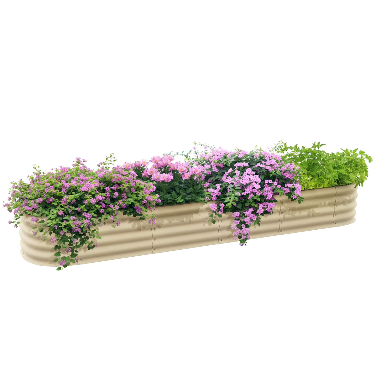 DUOSONG Outsunny Grass Wall Panels, 20" X 20" Artificial Grass Wall Decor,Greenery Backdrop Panels Wall For Outdoor, Indoor, Garden, Fence, Backyard, Fresh Green Green POLYETHYLENE Garden & Outdoor