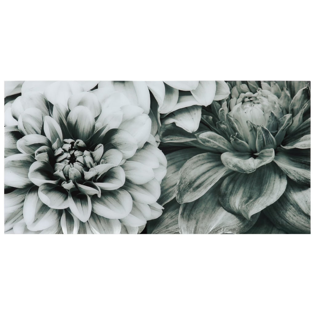 Empire Art Direct Blue Splash Frameless Free Floating Tempered Glass Panel Graphic Wall Art, 72" x 36", Ready to Hang