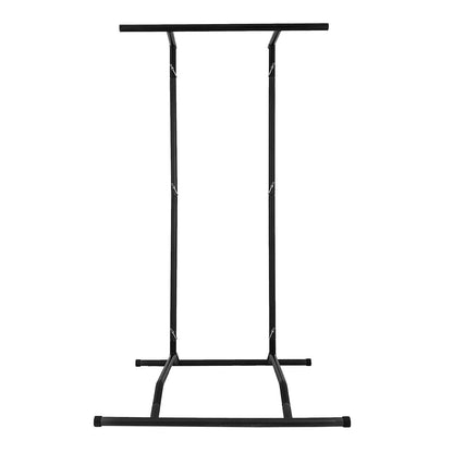 VEVOR 330LBS Pull Up Bar Free Standing Dip Station, Portable Power Tower Multi-Station for Home Gym Fitness Equipment with Storage Bag,Black