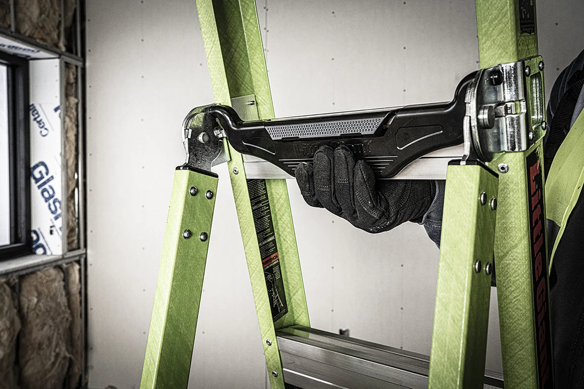 Little Giant King Kombo 5'-8' Fiberglass 3-in-1 Combo Ladder, 375 lbs. Rated