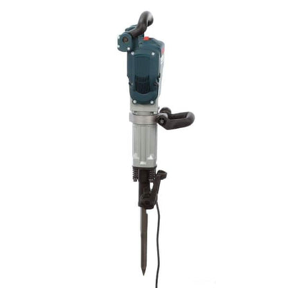 15 Amp 1-1/8 in. Corded Concrete Electric Hex Breaker Hammer Kit with Hard Carrying Case with Wheels