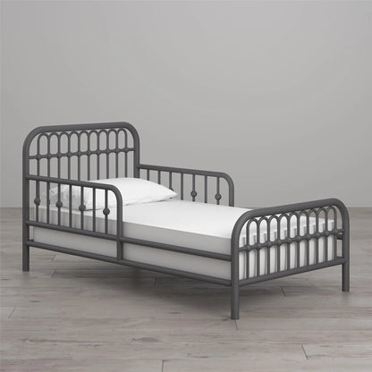 Little Seeds Monarch Hill Ivy Metal Toddler Bed, Gold