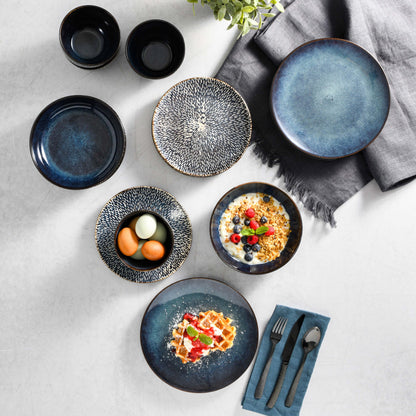 Gibson Elite Matisse 16-Piece Dinnerware Set - Taupe