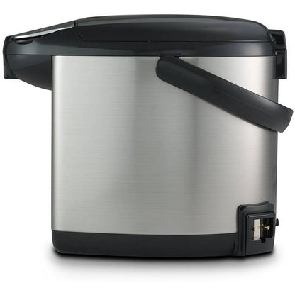 Tiger PDU-A40U-K 40L Electric Kettle with LCD Control Panel Silver Black