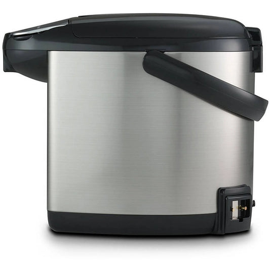 Tiger PDU-A40U-K 40L Electric Kettle with LCD Control Panel Silver Black