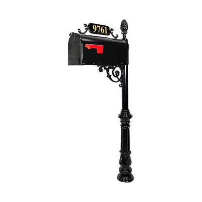 4ever products charleston mailbox with post included