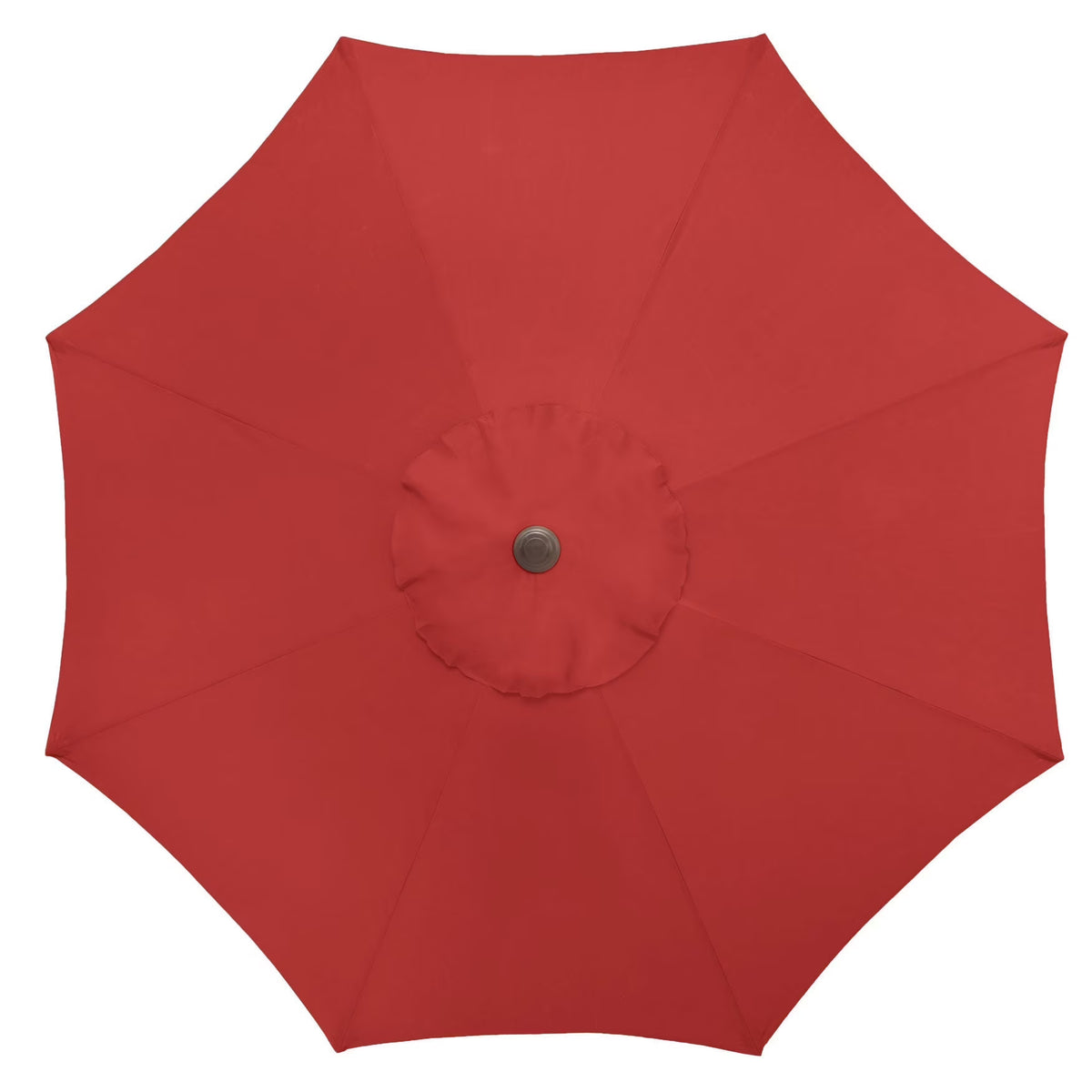 BrylaneHome Outdoor Tilt-And-Crank Umbrella With 8 Sturdy Steel Ribs Heavy Duty Fade-Resistant Tilting Shade Patio Garden Backyard Décor Pool Home