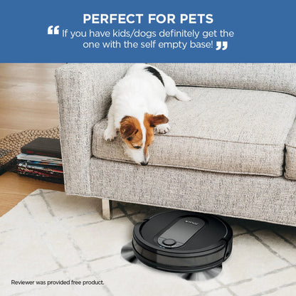 Shark IQ Robot Vacuum with XL Self-Empty Base, Home Mapping, Self-Cleaning Brushroll, Wi-Fi,RV1000AE