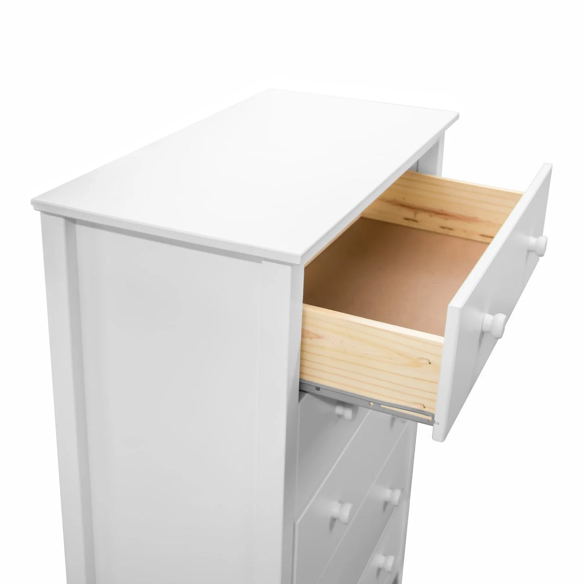 Adeptus Solid Wood Easy Pieces 4 Drawer Chest of Drawers - White