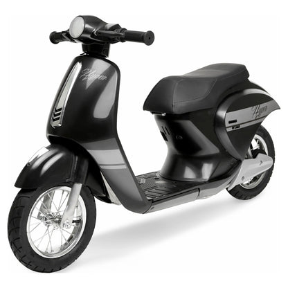 24V Hyper Toys Retro Electric Scooter, Easy Twist Throttle, Blue, Ages 13+, Including Teens, Tweens