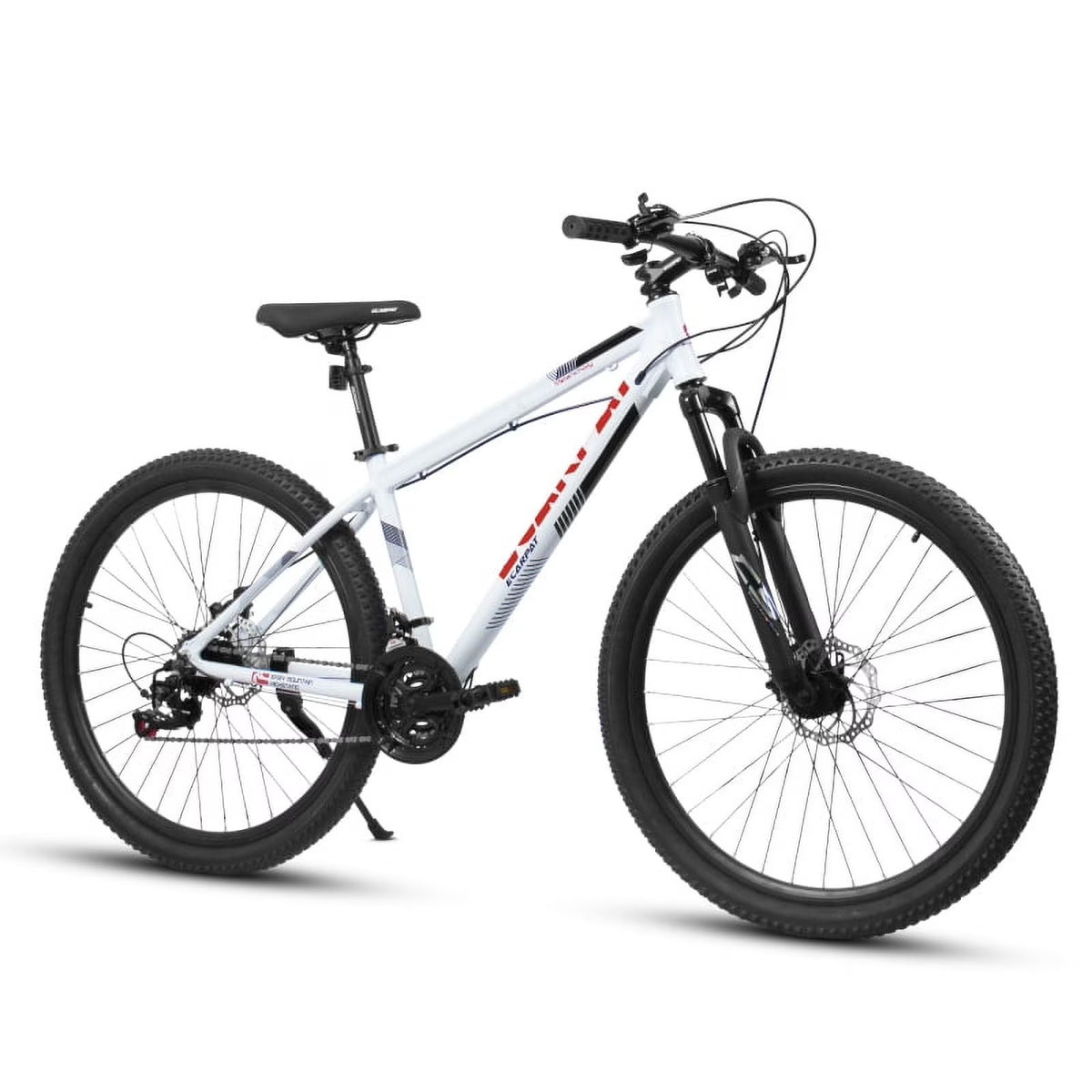 27 Inch Mountain Bike 21 Speed, Suspension Fork, Aluminum Frame Disc Brake, Mountain biking for both men and women.