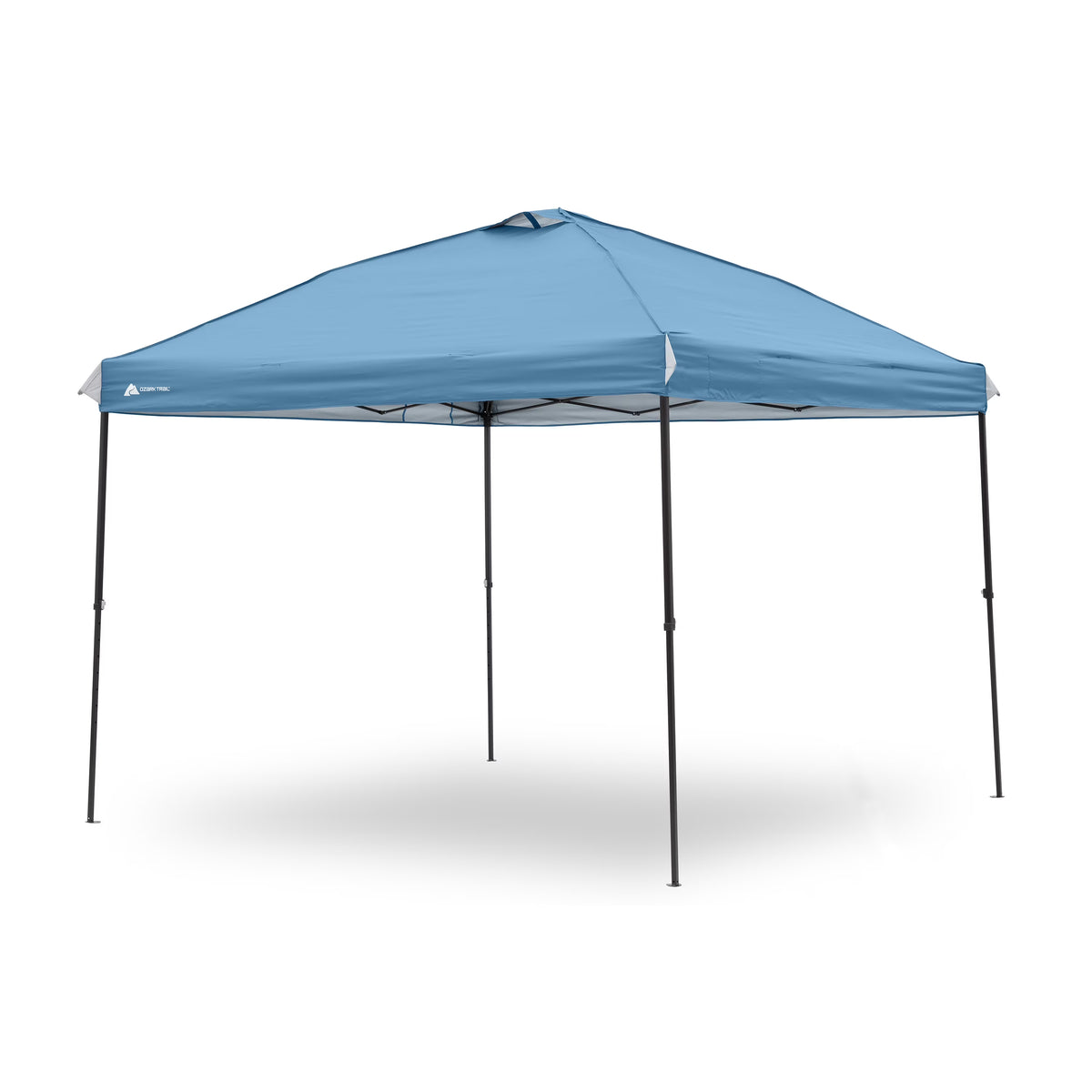 Ozark Trail 10x10 Instant Pop Up Canopy Tent with Simple Push Setup �?Straight Leg Pop-Up Tent for Tailgating, Camping & Events, White