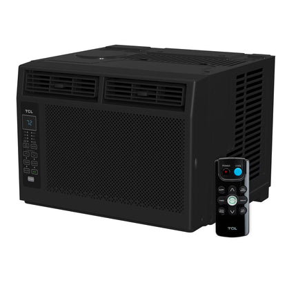 TCL 6,000 BTU Window Air Conditioner, 250 sq. ft., LED Display, Included Remote,  White, W6W32